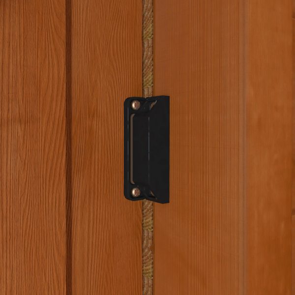 The Magnetic Catch On The Wooden Playhouse