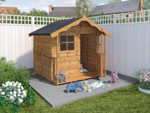 Funplay4U 5x5 Poppy Wooden Playhouse