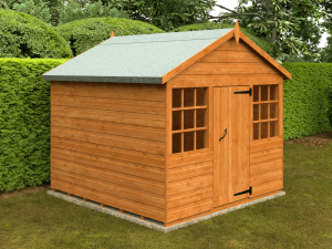Funplay4U 6x6 Wooden Wendyhouse with Shiplap cladding