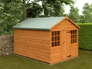 Funplay4U 8x6 bWooden Wendyhouse With Shiplap Cladding
