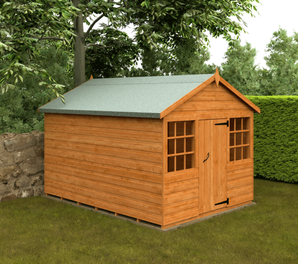 Funplay4U 8x6 bWooden Wendyhouse With Shiplap Cladding