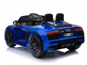 Back of the AUDI R8 Kids Electric Ride on Car In Blue