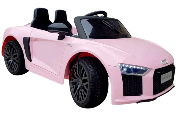 AUDI R8 Kids Electric Ride on Car In Pink
