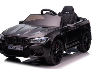 Side of the BMW M5 Kids Electric Ride on Car In Black