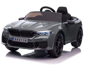 The BMW M5 Kids Electric Ride on Car In Silver
