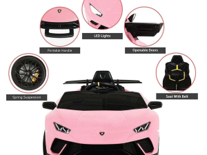 Features of the Lamborghini Huracan 12v Kids Electric Ride on Car