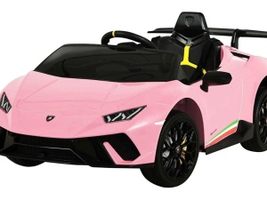 Pink Lamborghini 12v Kids Electric Ride on Car
