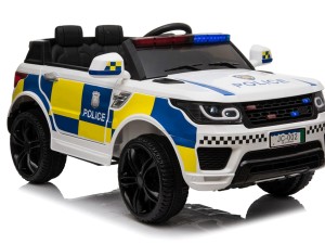 Police 4×4 SUV 12v Kids Electric Ride on Car with Side View