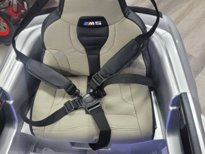 Seat Belt On The BMW M5 Electric Ride on Car