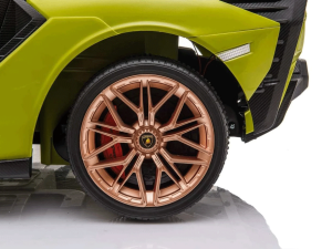 Wheels on the Lamborghini Sian 12v Kids Electric Ride on Car